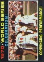 1971 Topps Baseball Cards      332     Orioles Celebrate WS
